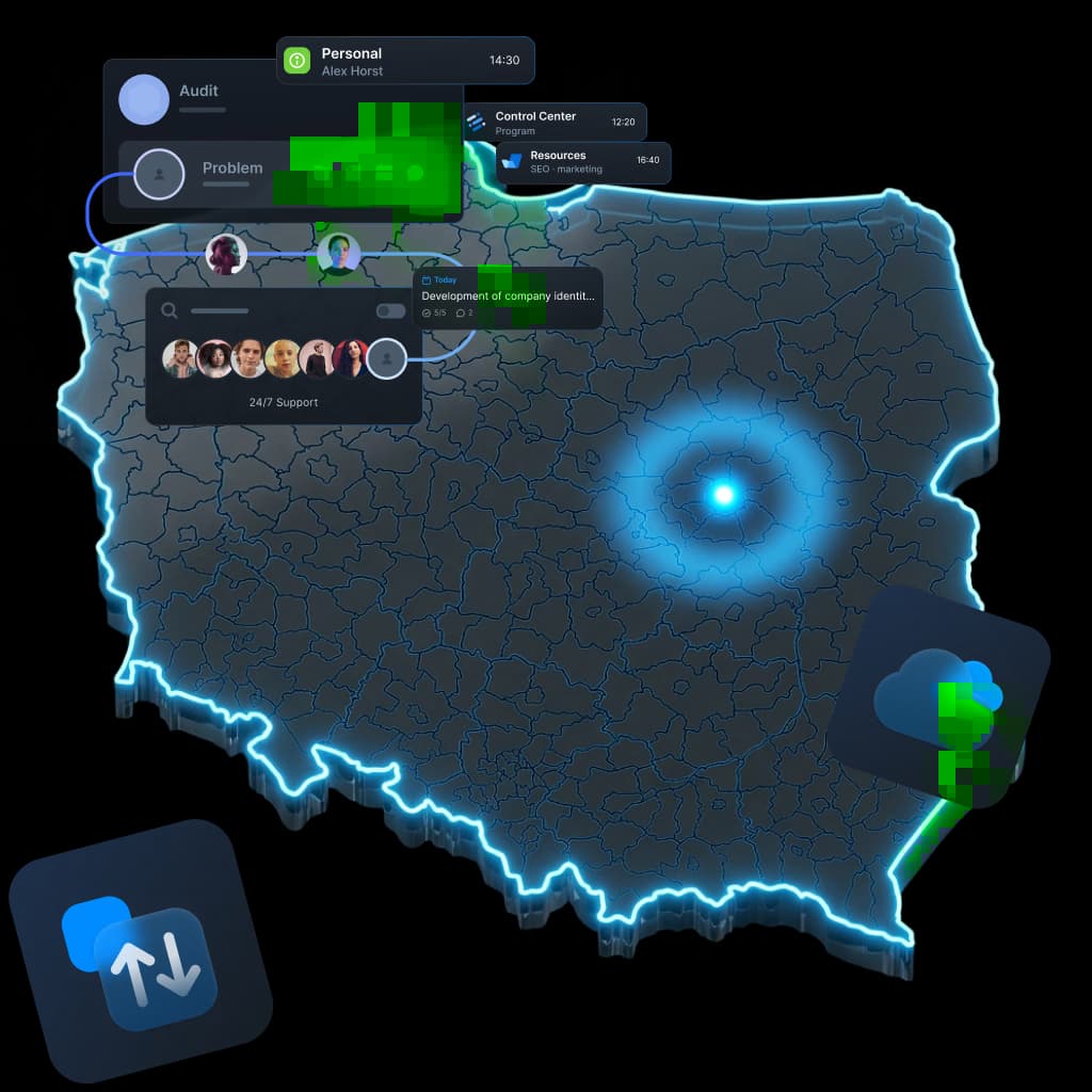 Synchronizacja danych w Warszawie