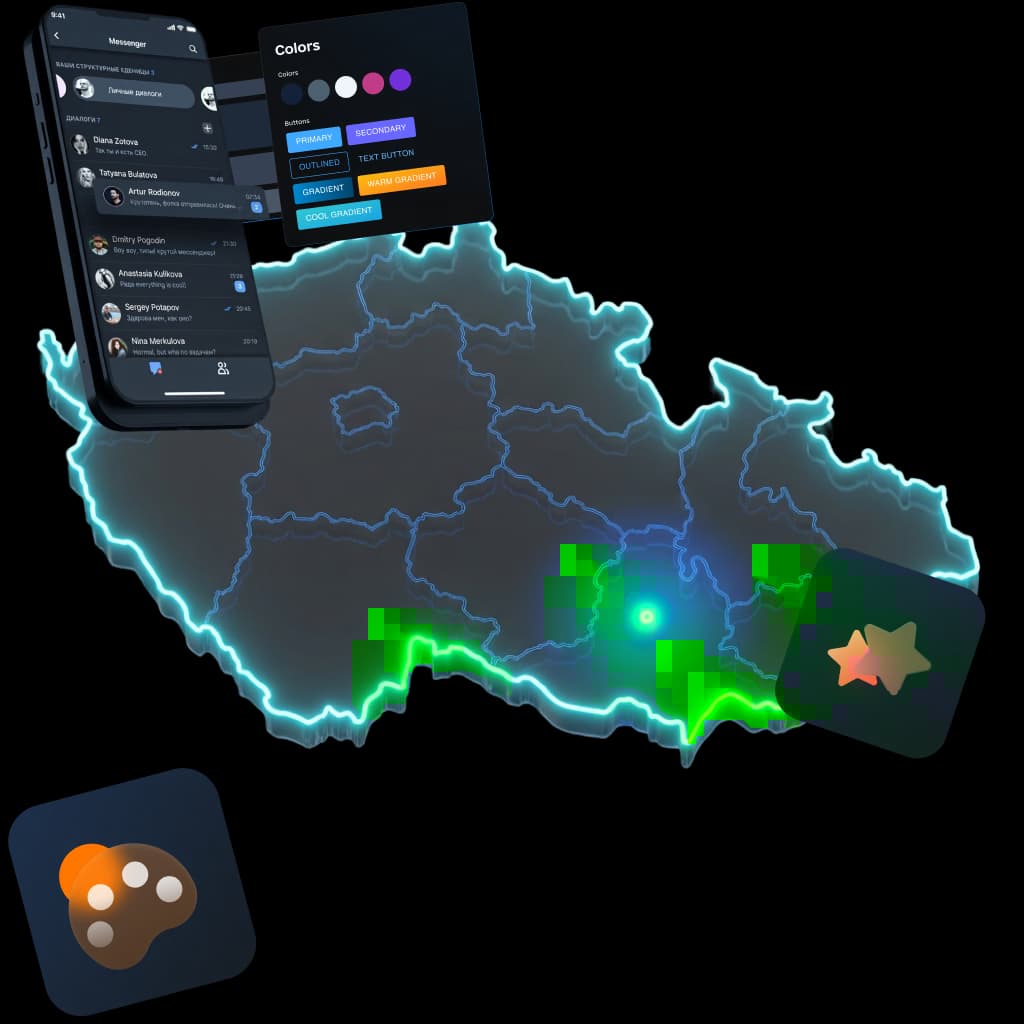 Mobile App Design in Brünn