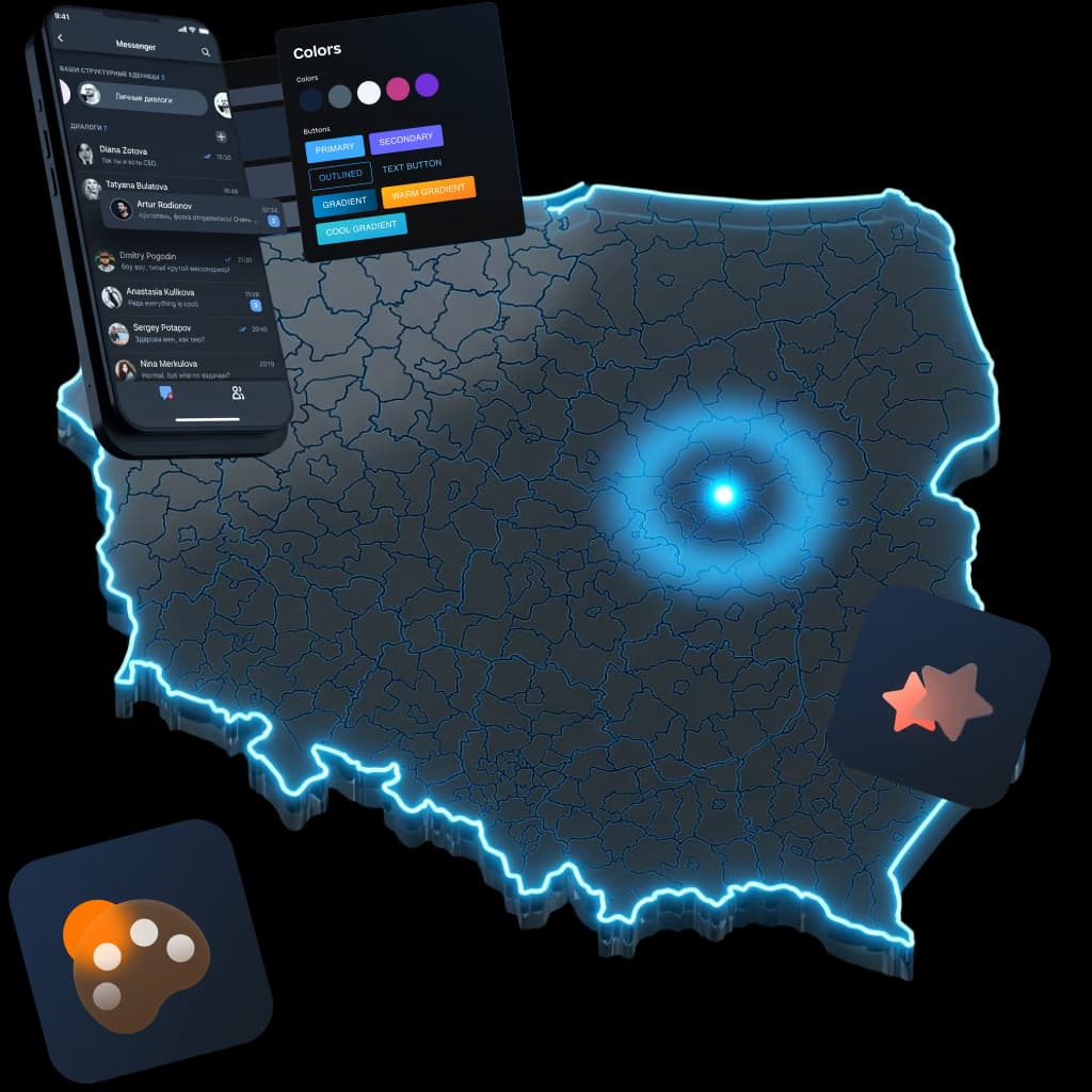 Mobile App Design in Polen