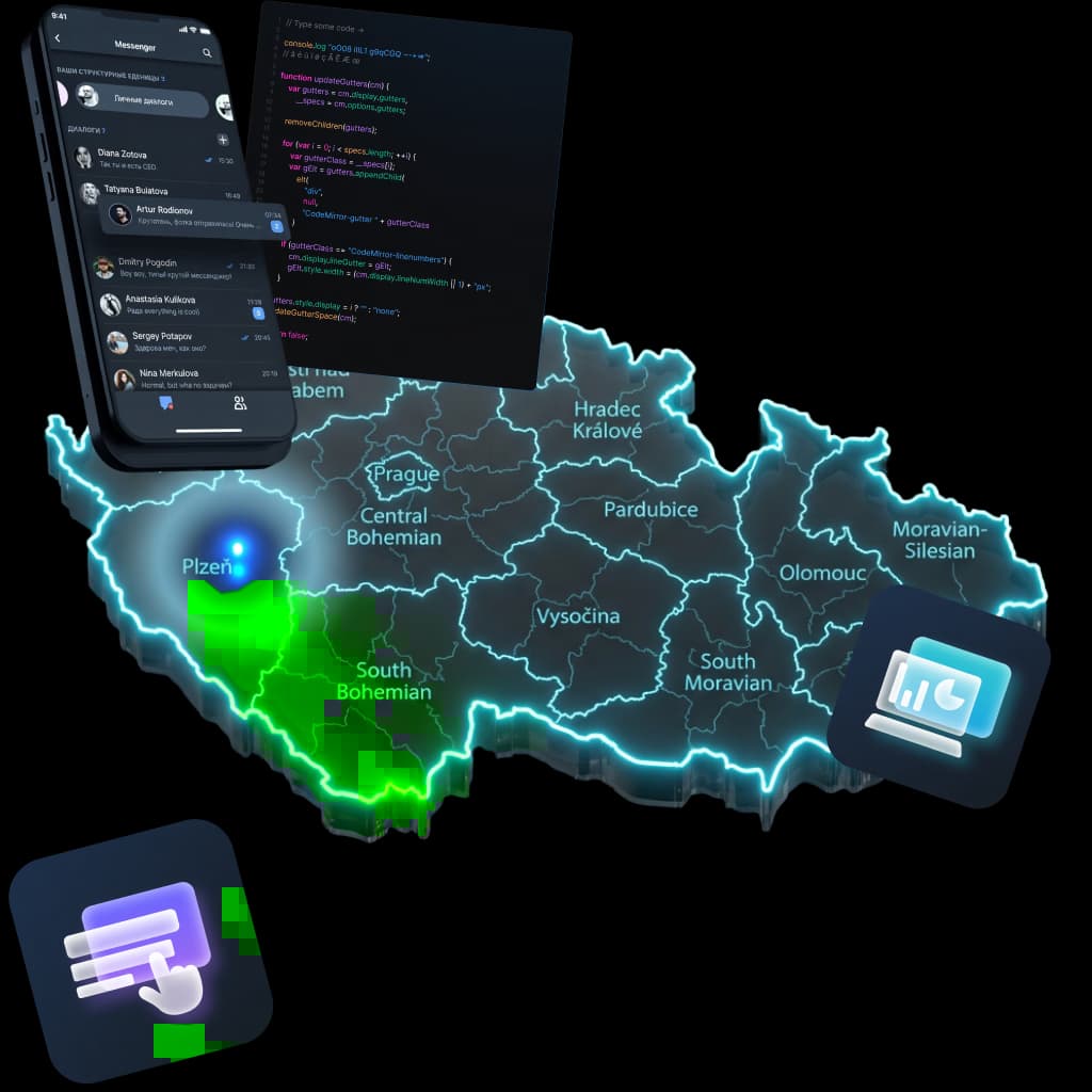 Mobile-App-Entwicklung in Pilsen