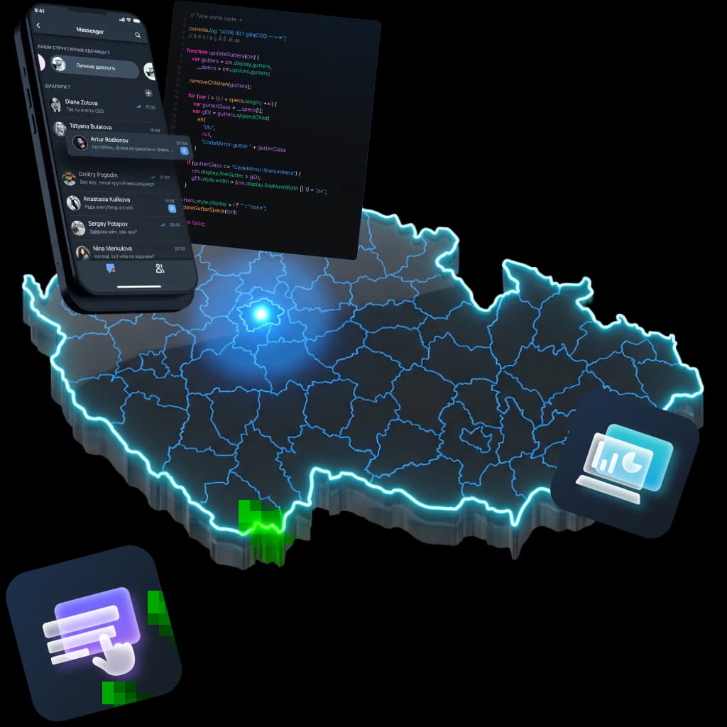 Mobile-App-Entwicklung in Tschechien