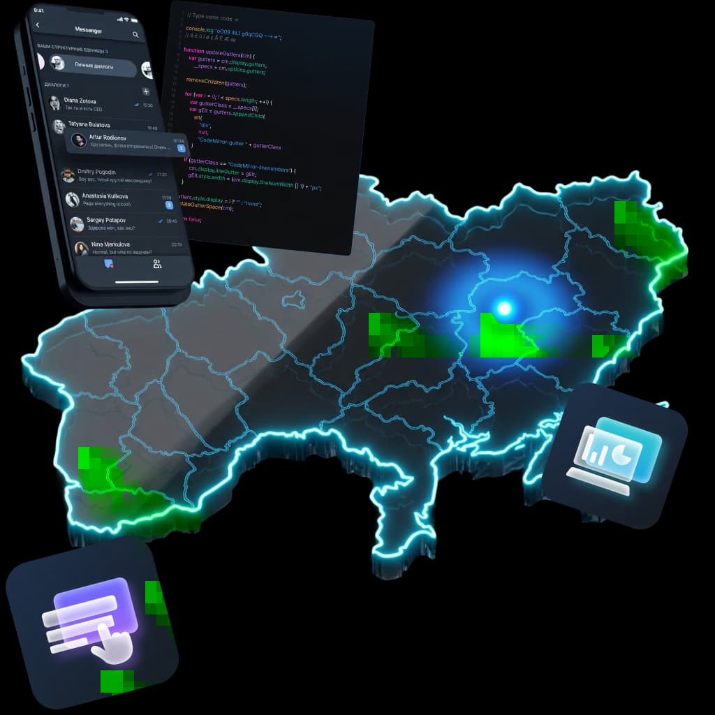 Mobile-App-Entwicklung in Dnipro