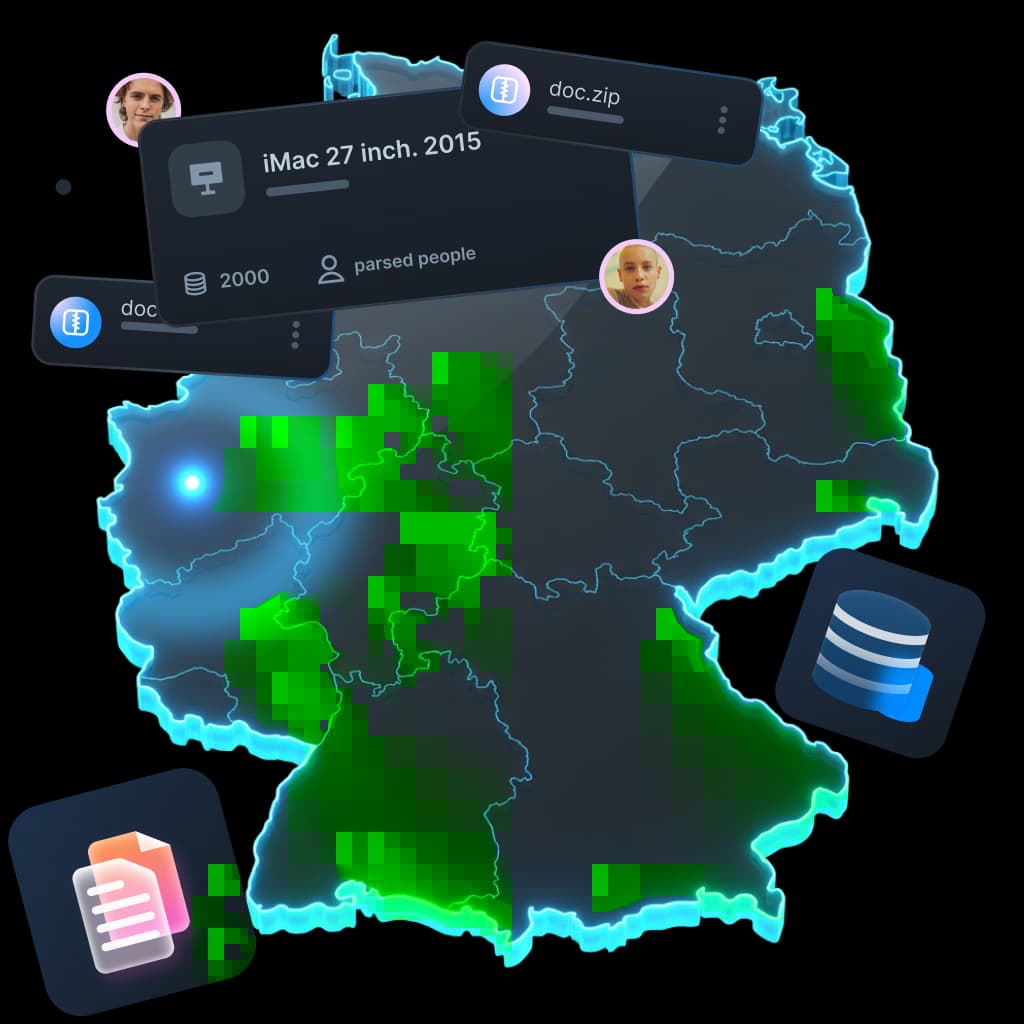 Парсинг даних у Дюссельдорфі