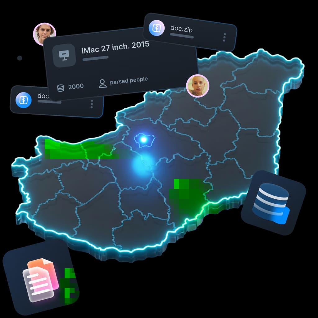 Datenparsing & -erfassung in Ungarn