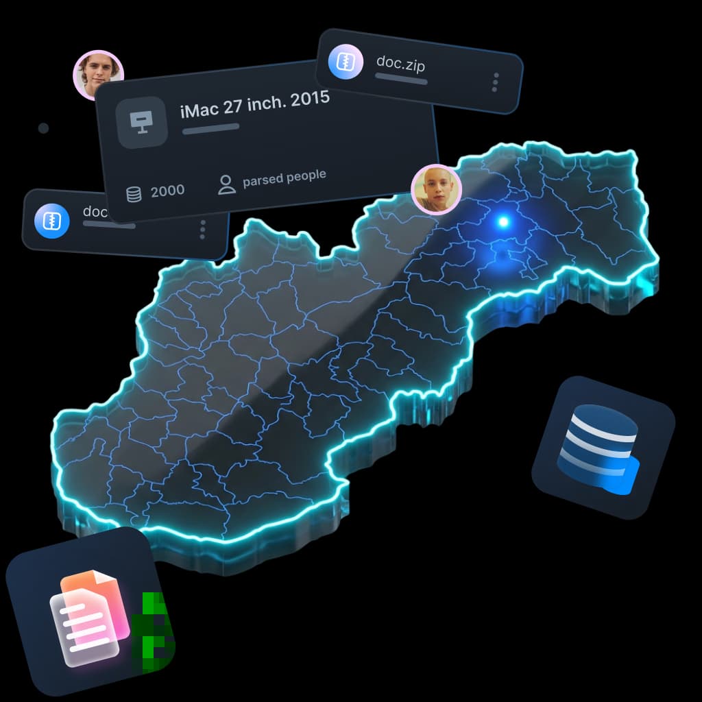 Парсинг данных в Прешове