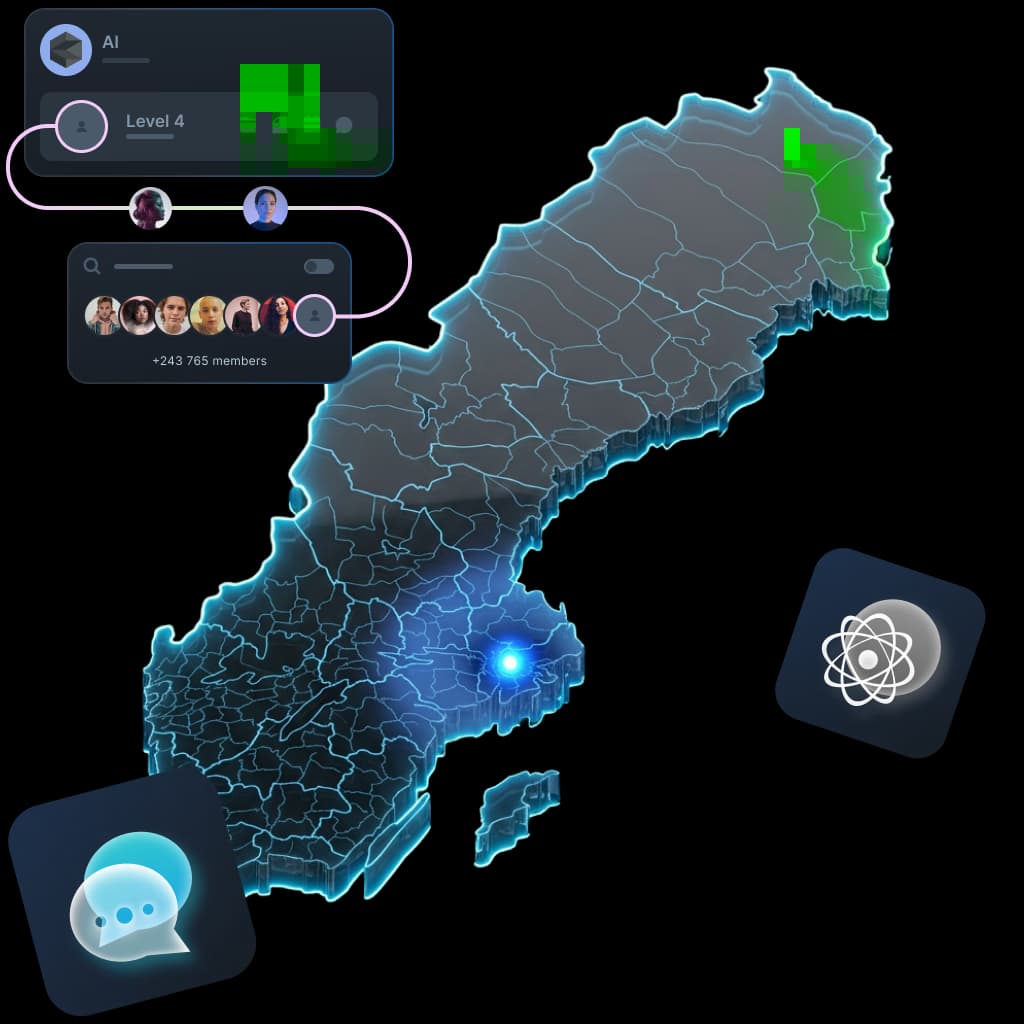 Tworzenie chatbotów w Szwecji