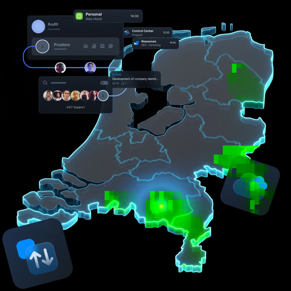 Datensynchronisation in Eindhoven