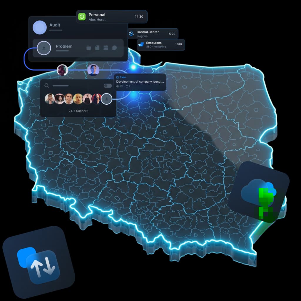 Datensynchronisation und Systemintegration in Danzig