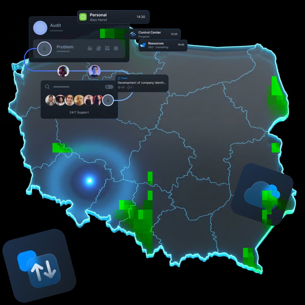 Datensynchronisation in Breslau