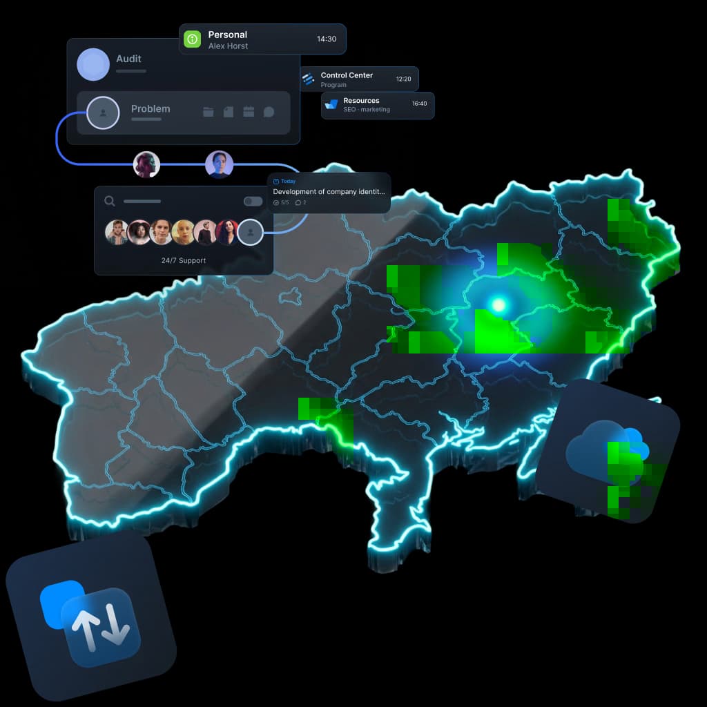 Datensynchronisation in Dnipro