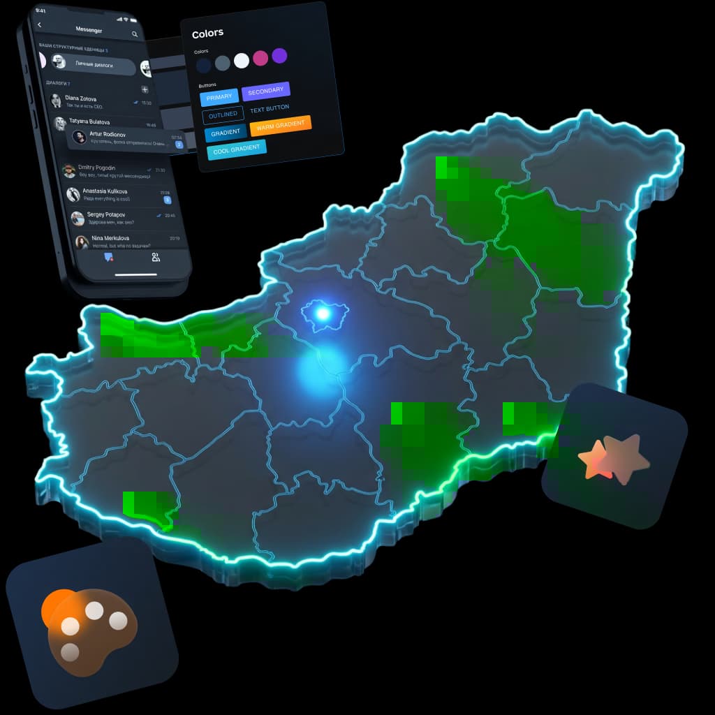 Mobile-App-Design in Ungarn