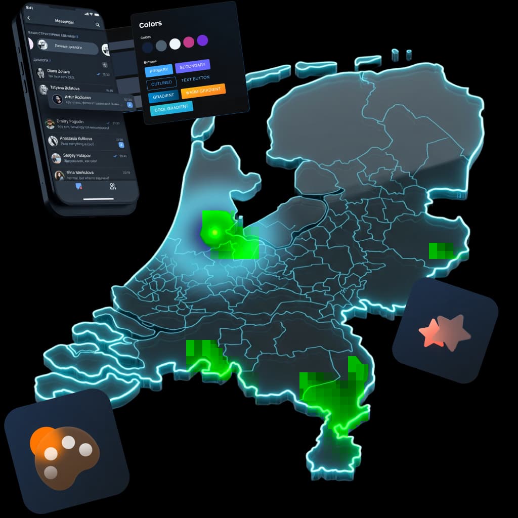 Mobile App Design in den Niederlanden