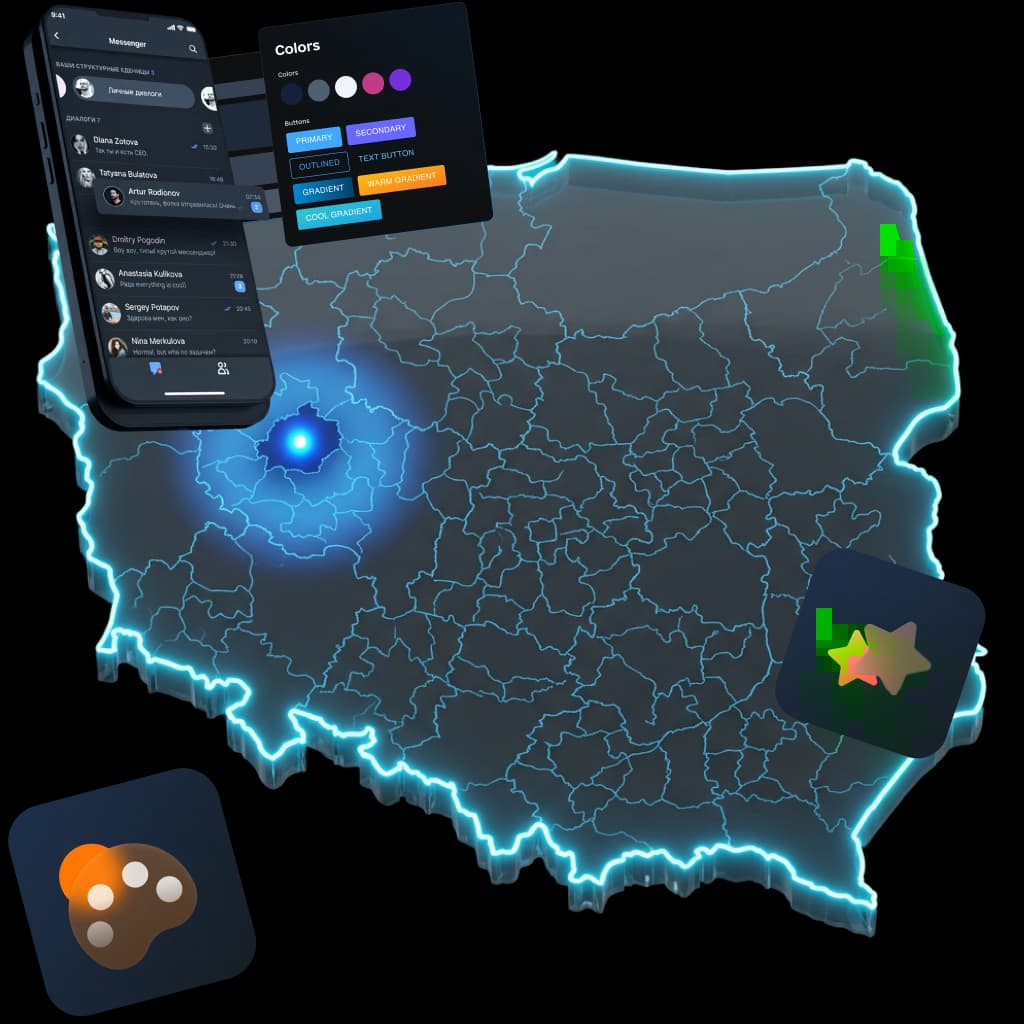 Mobile-App-Design in Posen
