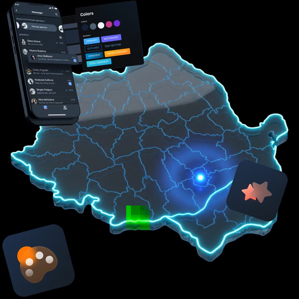Mobile-App-Design in Bukarest