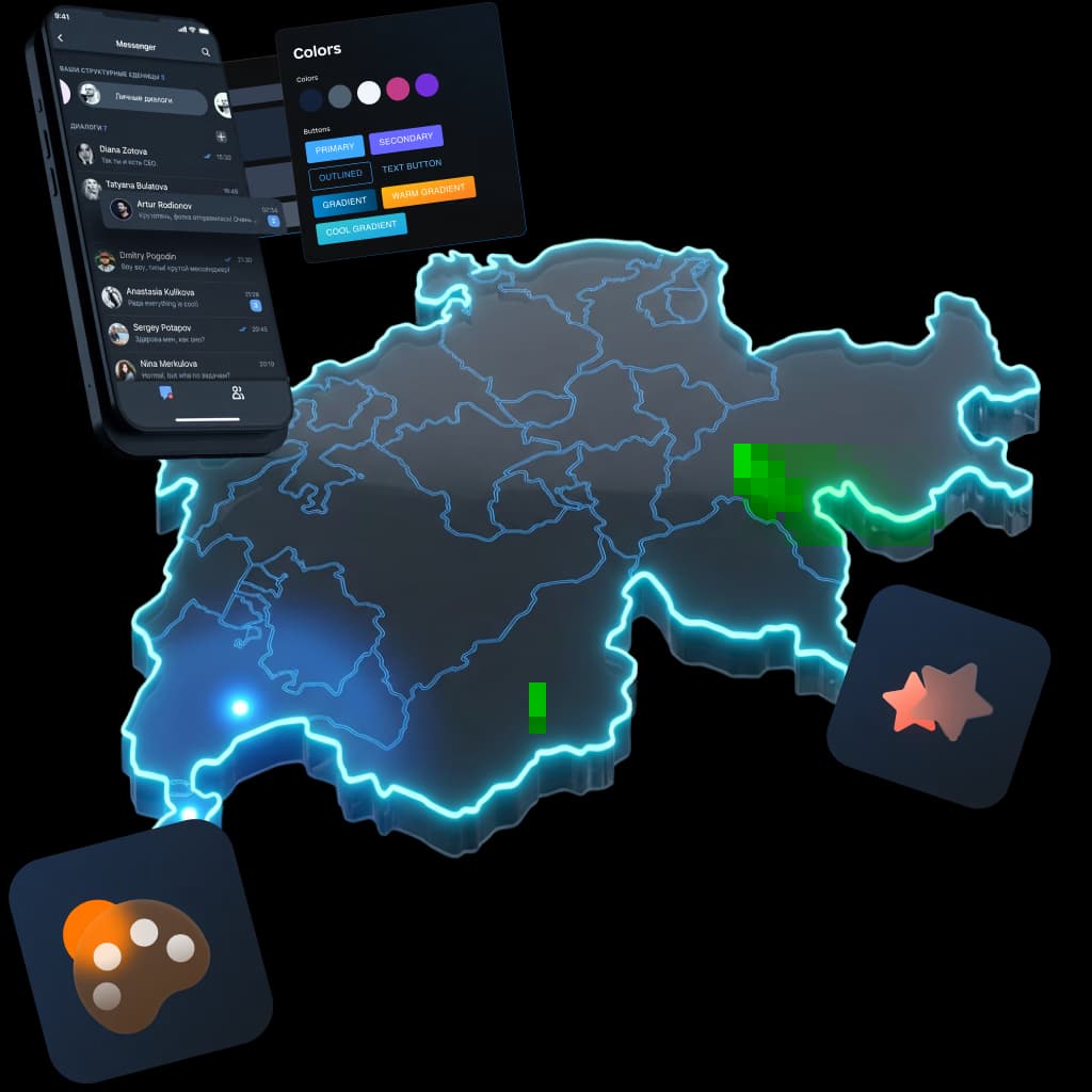 Mobile-App-Design in Genf
