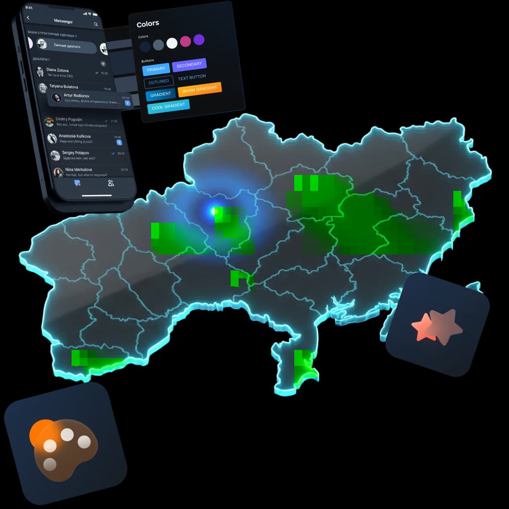 Mobile-App-Design in der Ukraine