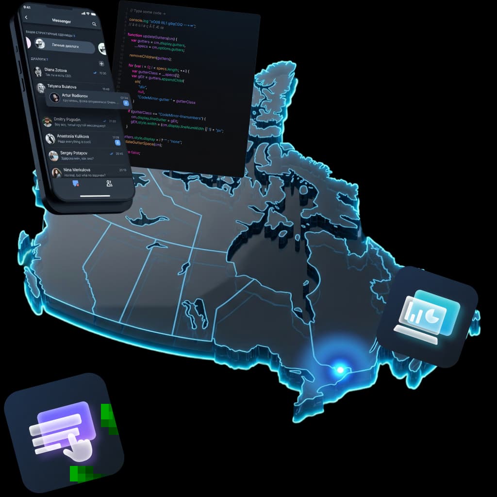 Mobile-App-Entwicklung in Kanada