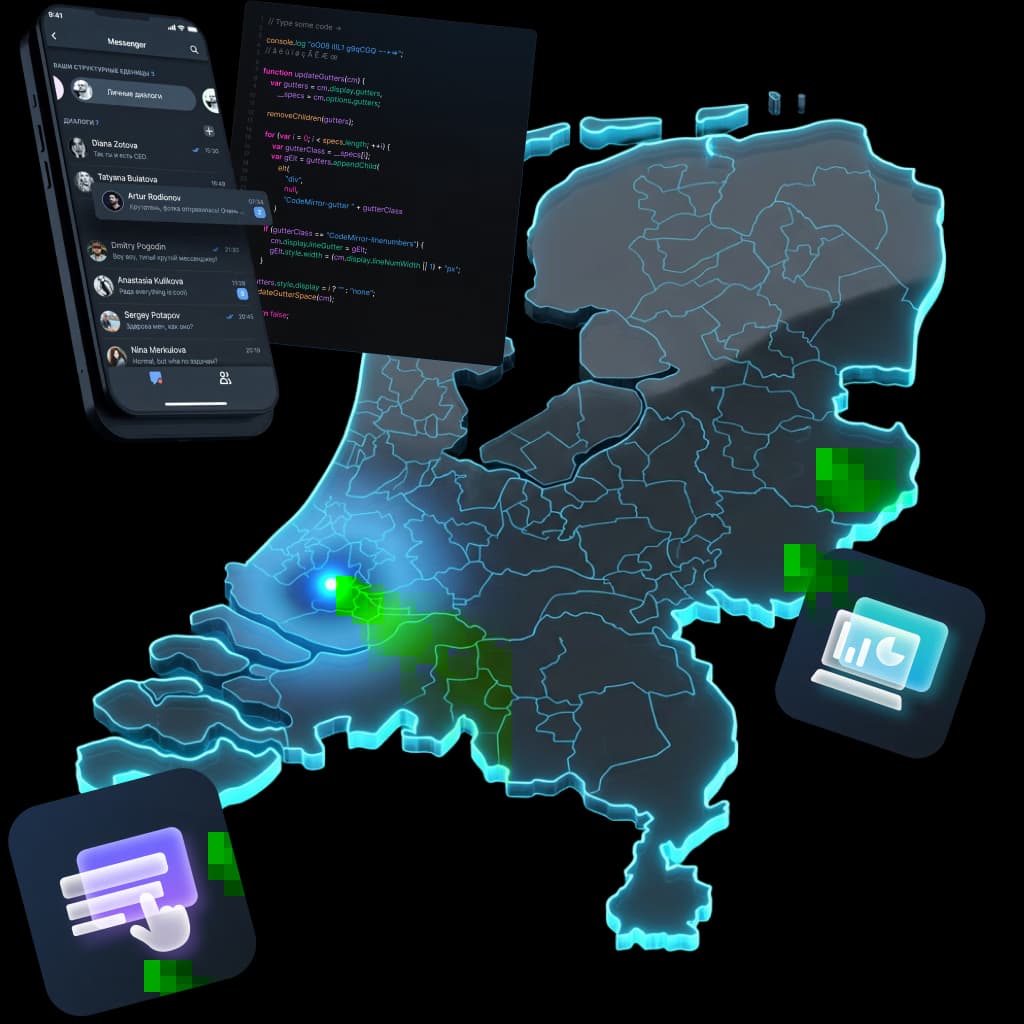 Mobile-App-Entwicklung in Rotterdam
