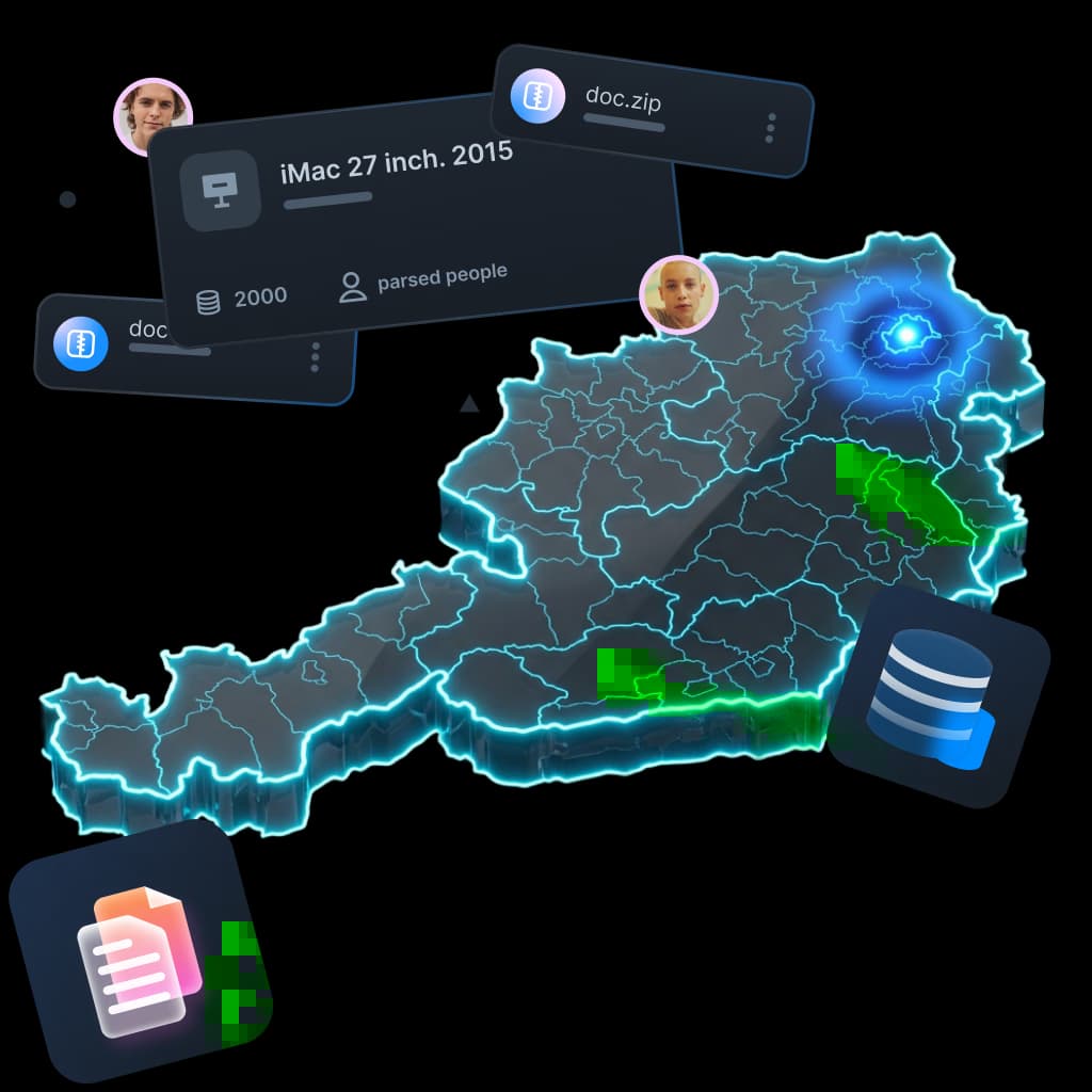 Datenparsing & -erfassung in Österreich