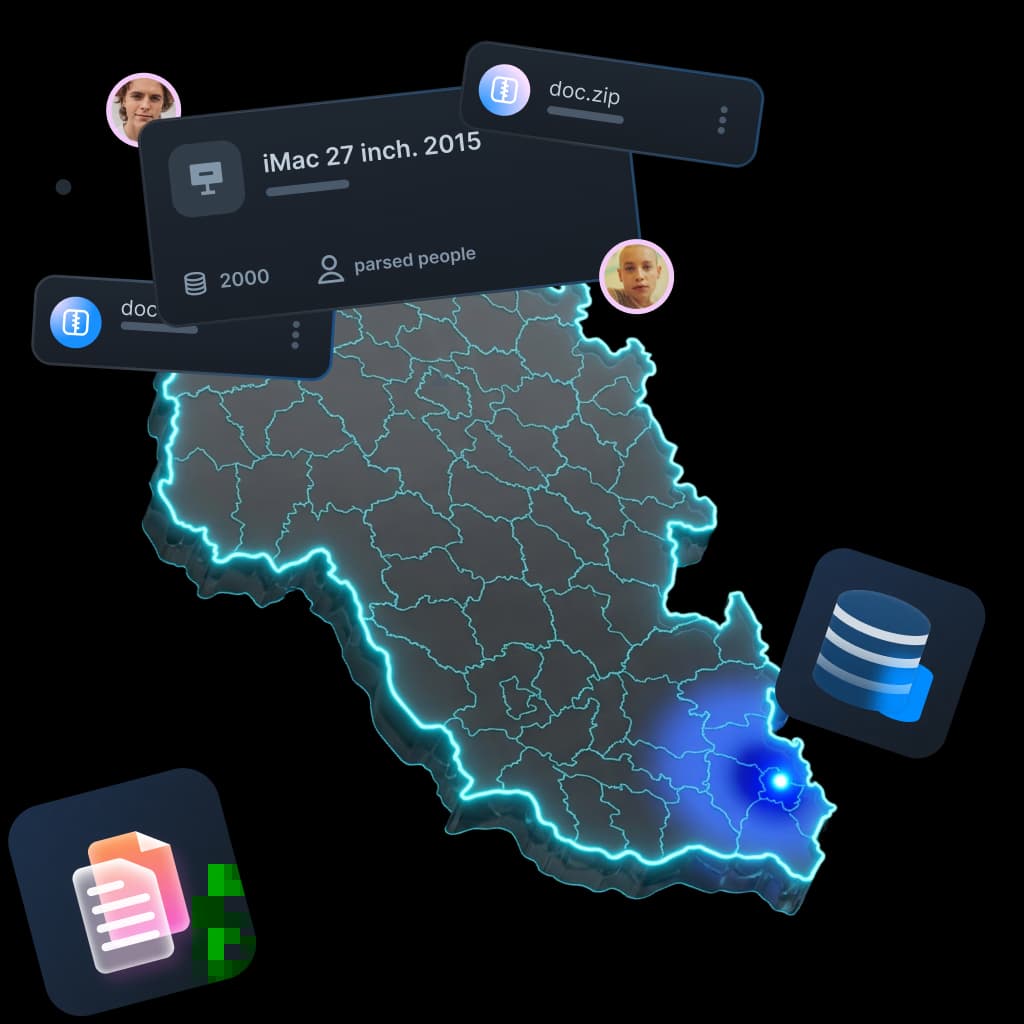 Парсинг данных в Остраве