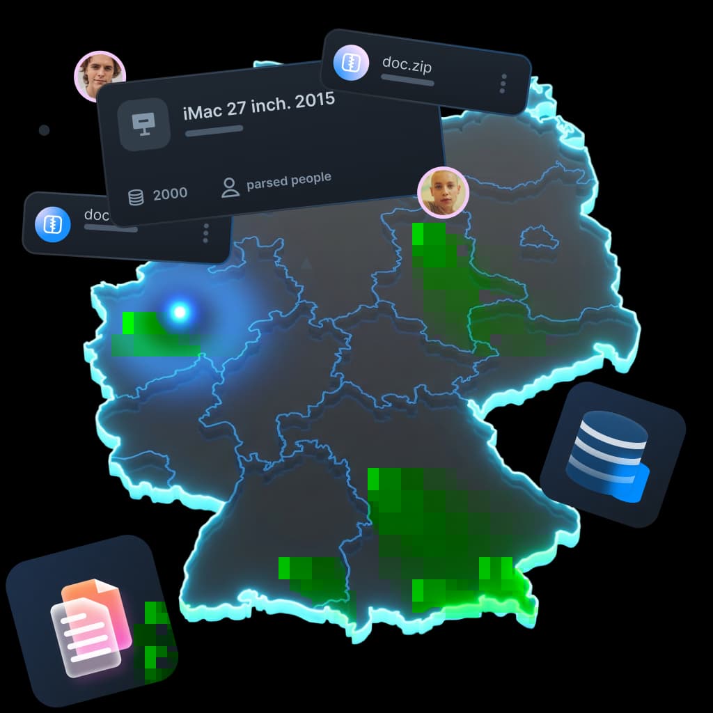 Парсинг данных в Дортмунде