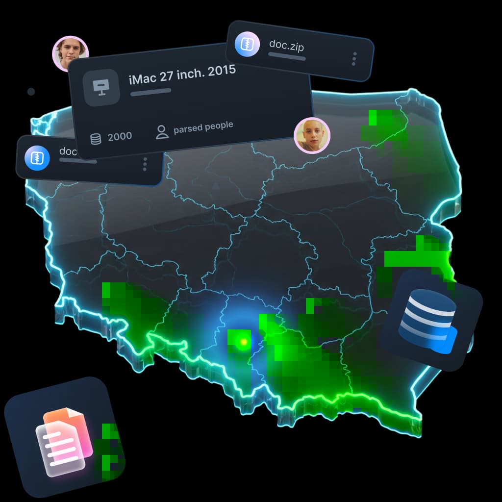 Парсинг данных в Катовице