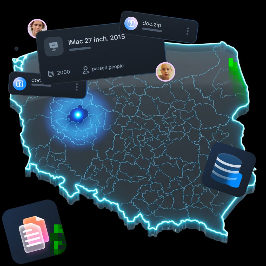 Daten-Parsing in Posen