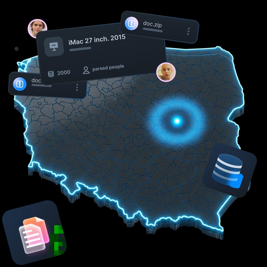 Daten-Parsing in Warschau