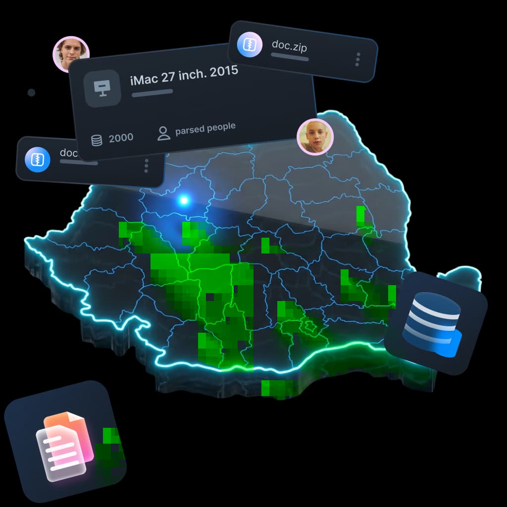 Парсинг данных в Клуже