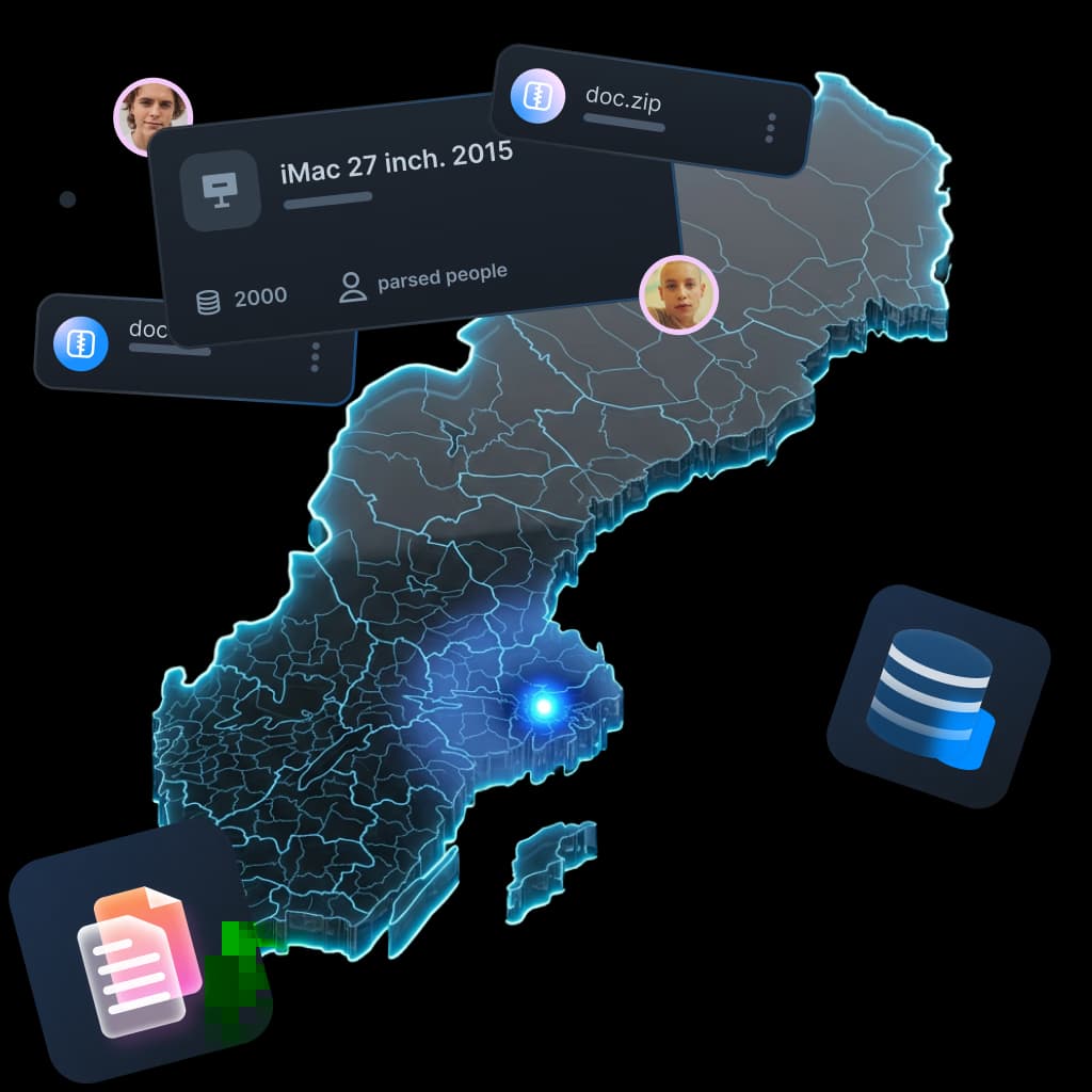 Datenparsing in Stockholm