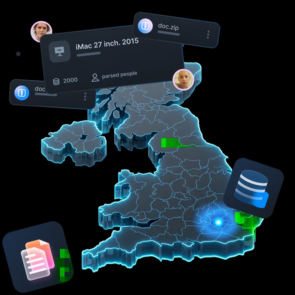 Daten-Parsing in Großbritannien