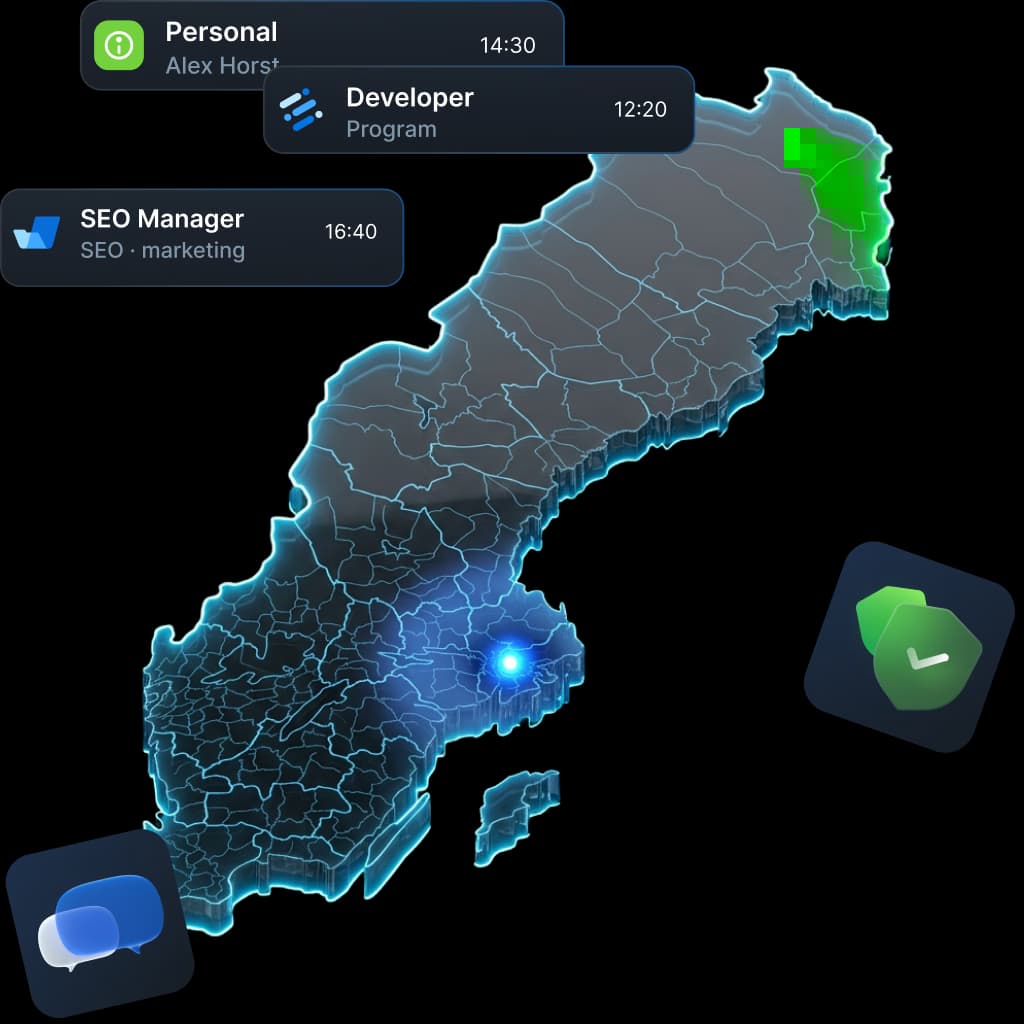 Technische Website-Wartung in Stockholm