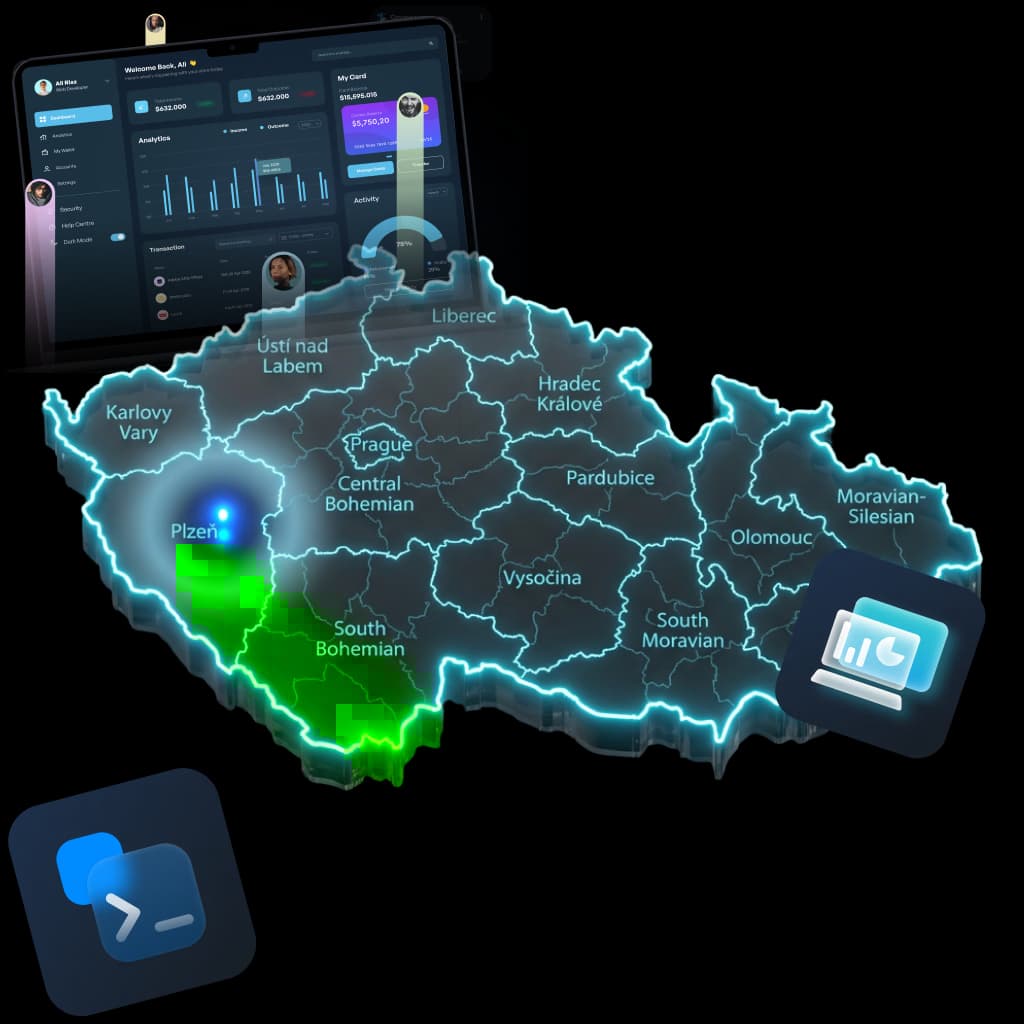 Webentwicklung in Pilsen